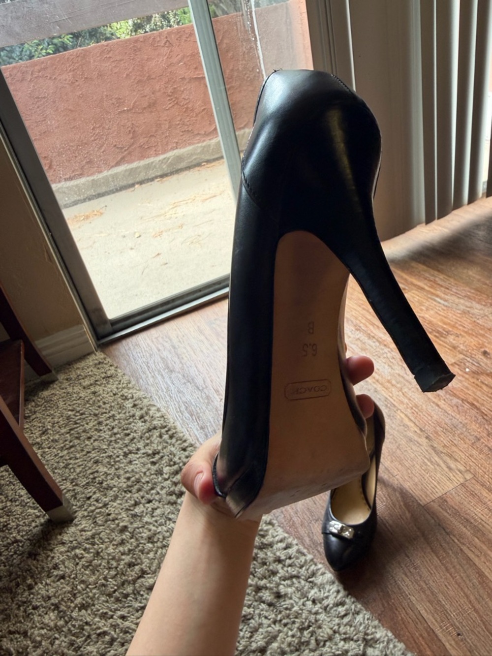 Coach buckle heels - Picture 3 of 3